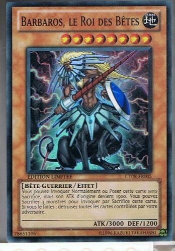 Barbaros Le Roi Des Betes - Yu-Gi-Oh! - Ct08-Fr005 - Sr