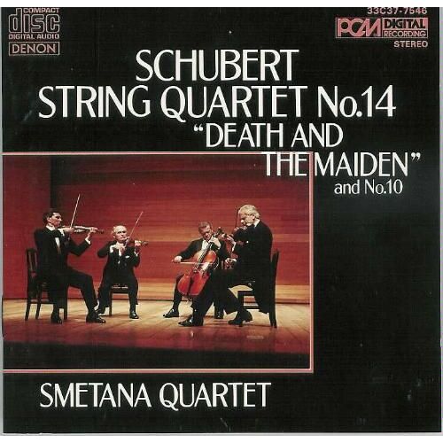 Schubert La Jeune Fille Et La Mort Quatuor Smetana Quartet
