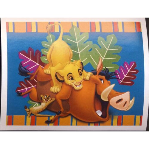 Disney Carrefour "Un Monde Magique" 149 - Le Roi Lion - Simba Timon Pumba