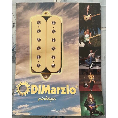Dimarzio Pickups Catalog Catalogo Usa Vintage Vai Satriani Petrucci Malmsteen