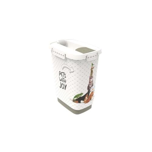 Rotho Container A Croquettes Verseur Cody 10 L - Pour Chien Et Chat