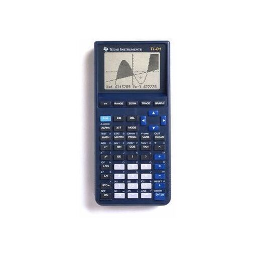 Calculatrice Scientifique Texas Instruments TI-81 - Vintage Années 90