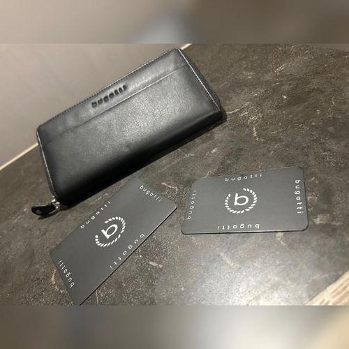 Porte monnaie en cuir 