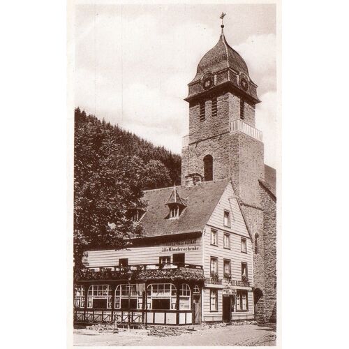 Allemagne - Luftkurort Monschau (Eifel) - Hotel-Restaurant Alte Klosterschenke, Propriétaire Hubert Flosdor