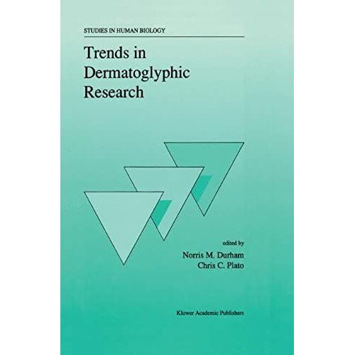 Trends In Dermatoglyphic Research