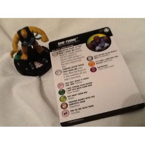Heroclix- She-Thing # 028 (Extension Fantastic Four)