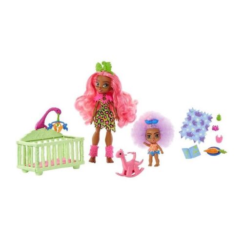 Cave Club Coffret Baby-Sitting Poupée Fernessa 20 Cm