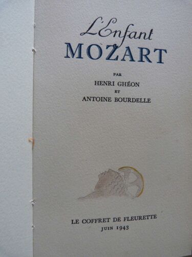 L'enfant Mozart