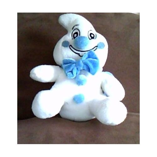 Peluche Fantôme Noeud Papillon Bleu