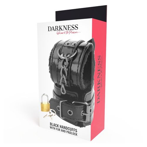 Menottes Cuir Hands Black Darkness