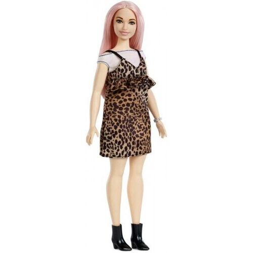 Barbie - Barbie Fashionistas Leopard - Poupée Mannequin - 3 Ans Et +