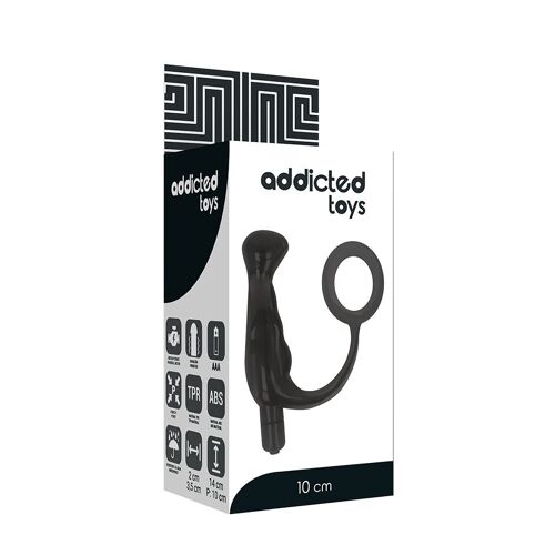 Stimulateur Prostatique Avec Anneau Addicted Toys