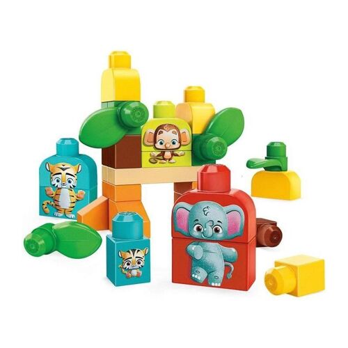 Mega Bloks Les Eco Amis Safari - Gpt75 - Briques De Construction - 12 Mois Et +