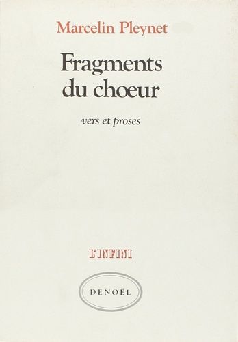 Fragments Du Chúur - Vers Et Proses