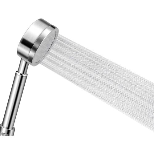 Pommeau Douche Haute Pression en Acier Inoxydable 304 Douchette Douche Salle de Bain Economie d'Eau Installation Facile