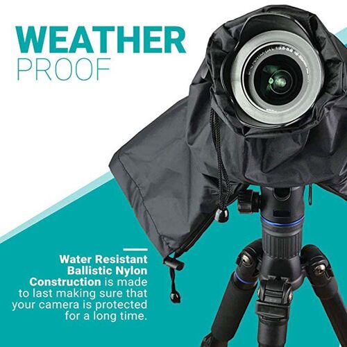 Housse de protection imperméable pour appareil photo, imperméable et anti-poussière, en Nylon, pour téléobjectif DSLR