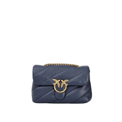 Pinko Sacs à main Love Puff Classic Cl Sheep Nap Bleu A0F2G08Q