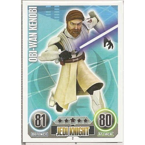Force Attax - Obi Wan Kenobi - Chevalier Jedi