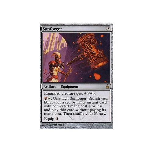 Forgeur De Soleil ( Sunforger ) - Magic Mtg - Ravnica Vf Mint 272 - R