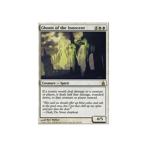 Fantômes Des Innocents (Ghosts Of The Innocent) - Magic Mtg - Ravnica Vf Mint 20 - R
