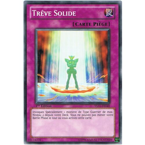 Treve Solide Yu Gi Oh C Ys11-Fr040