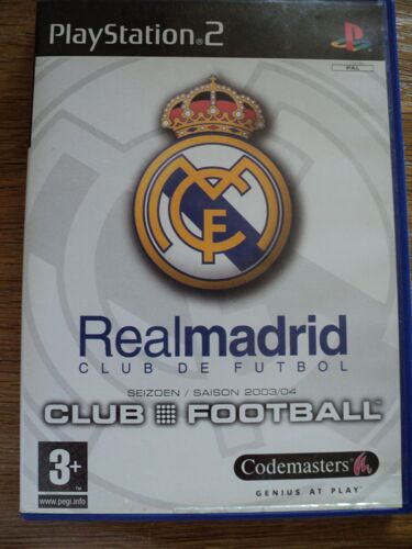 Realmadrid Club De Football Ps2