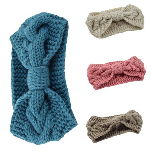 Bandeau En Tricot Élastique Pour Femmes Hommes Bandeau Simple Et Tendance Couleur Unie Noué Bandeau Pour Le Visage En Tricot Pour Cadeau De Noël