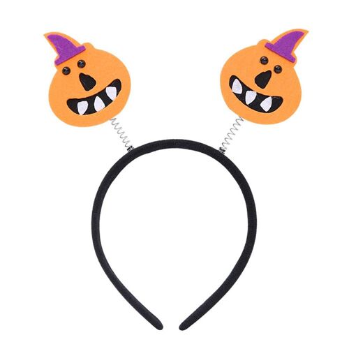 Bandeau Pour Fête Halloween Collection De Cheveux Pour Halloween Chapeau Citrouille Chauve-Souris Crâne Accessoires Pour Cheveux Pour Enfants Fournitures De Fête 