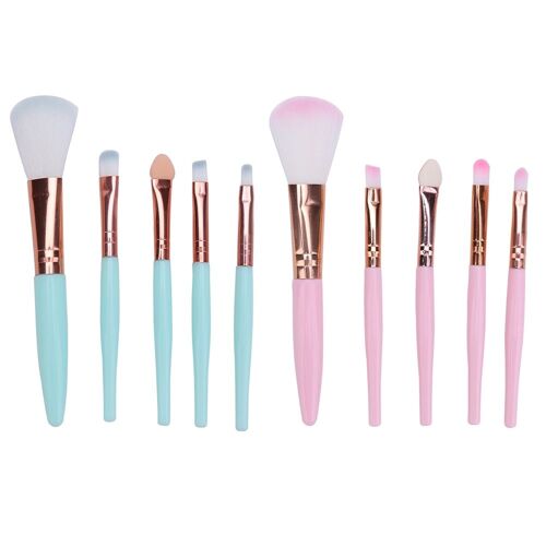 5 Pièces Pinceaux De Maquillage Pour Les Yeux Professionnels Ensemble Fard À Paupières Sourcils Beauté Cosmétiques Femmes Outils De Maquillage Cosmétique Durables 