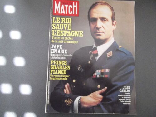 Paris Match N°1658 Du 06 Mars 1981. Au Sommaire : Juan Carlos Pape En Asie Charles Fiancé Hitler