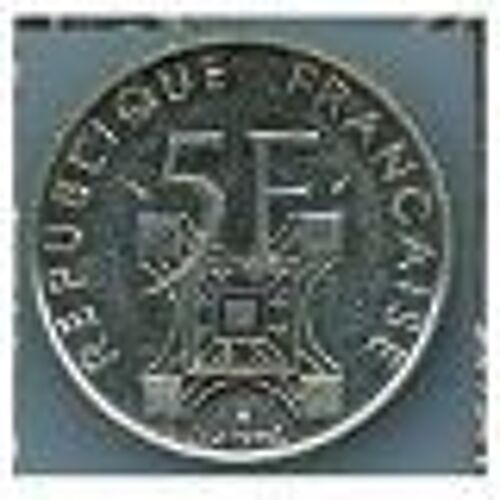 5 Francs Tour Effeil 1989