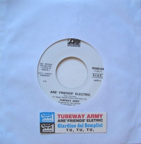 Are Friends Electric / Tu, Tu, Tu (Juke Box Special Edition)