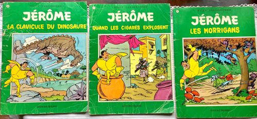 3 Bb Jérôme - Willy Vandersteen N°40, 41 Et 47