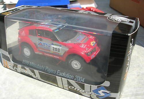 Solido 1/43 Metal Mitsubishi Pajero Ev. 2004 N°203 Ref1593-Solido