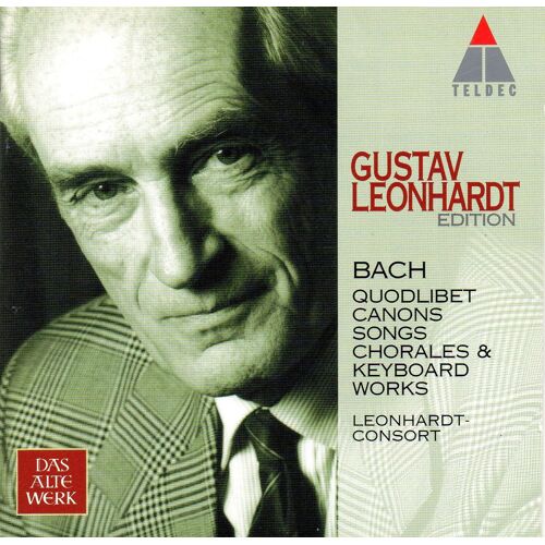 Gustav Leonhardt - Johann Sebastian Bach : Quodlibet Canons Songs Chorales & Keyboards Works