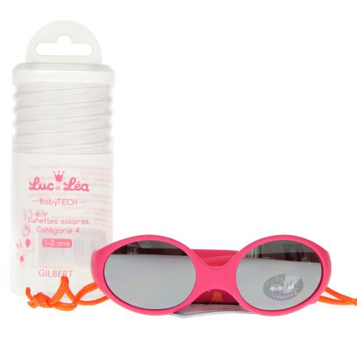 Luc Et Léa Lunettes Solaires Catégorie 4 Rose 1-3 Ans