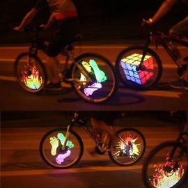 Lumières Néons 3d Pour Rayons De Vélo Moto, Lumières De Roue De Pneu, Décoration De Vélo, Lumière De Nuit Étanche, Flash À 16 Led