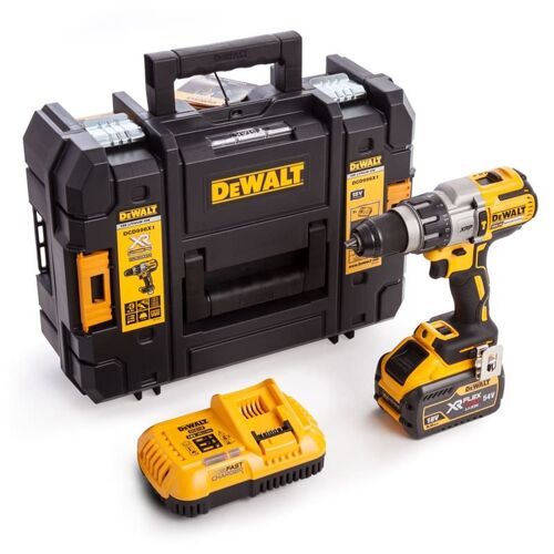 Perceuse visseuse à percussion BL 18 V XR (1x 9,0 Ah) en coffret - DEWALT DCD996X1-GB