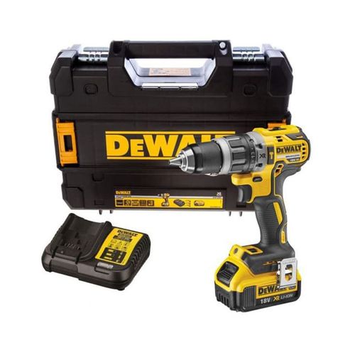 Perceuse visseuse à percussion BL 18V Li-Ion (1x4,0 Ah) dans coffret T-STAK - DEWALT DCD796M1