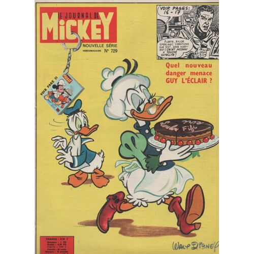 Le Journal De Mickey (Nouvelle Serie)  N° 729 : Guy L'eclair