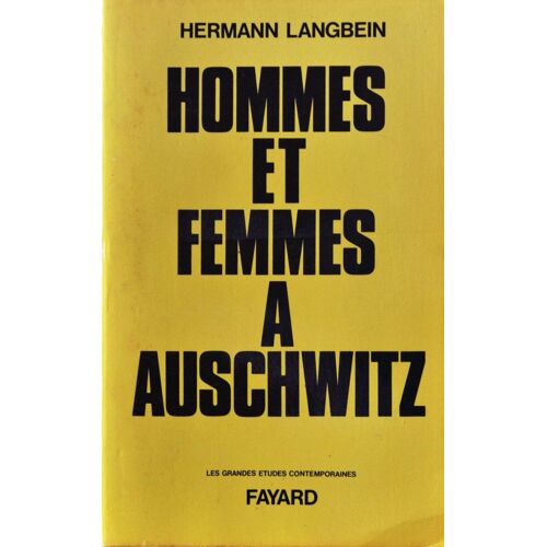 Hommes Et Femmes À Auschwitz