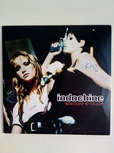 Cd Single Indochine Savoure Le Rouge 2 Titres