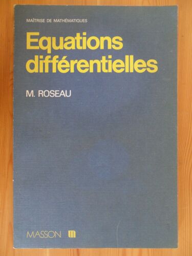 Equations Différentielles