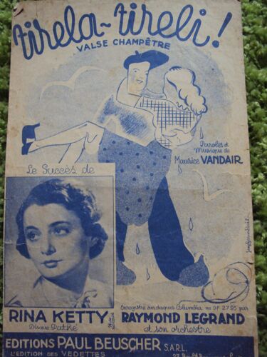 Tirela Tireli Valse Rina Ketty Partition