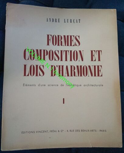 Formes Composition Et Lois D'armonie Éléments D'une Science De L'estétique Architecturale V1