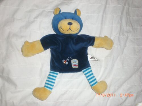 Doudou Marionnette Ours Bleu Catimini