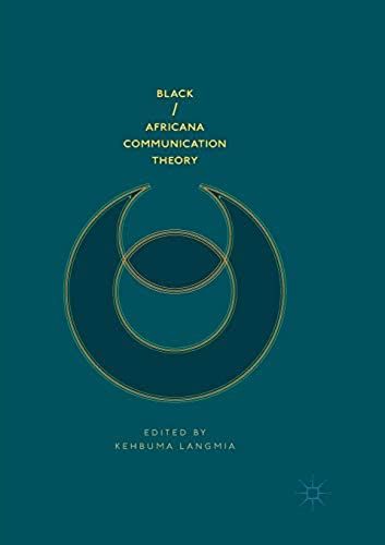 Black/Africana Communication Theory