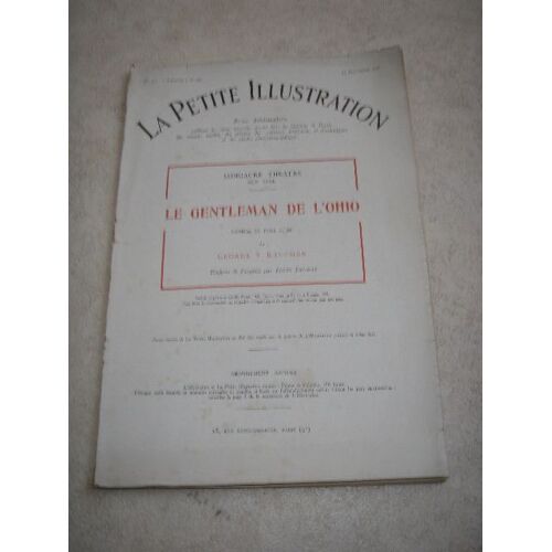 La Petite Illustration N° 351, Le Gentleman De L'ohio