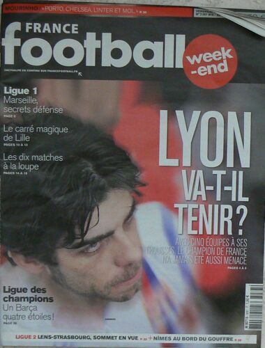 France Football Week End  N° 3287 : Lyon Va T Il Tenir