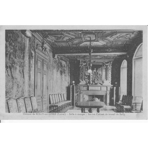 Sully-Sur-Loire - Ancien Cabinet De Travail De Sully - Ayant Circulée En 1937 - Réf 061 855